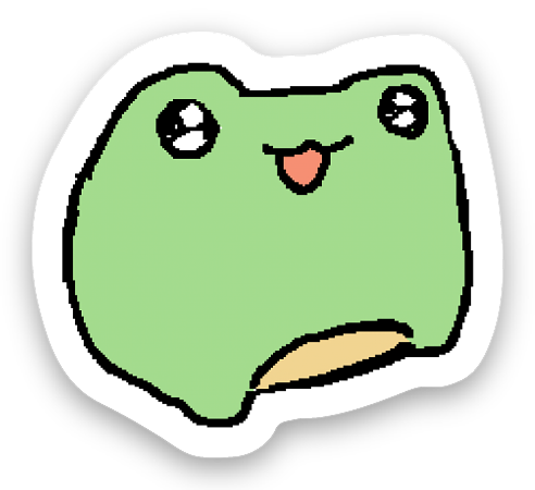 1" Slippy Sup Sticker