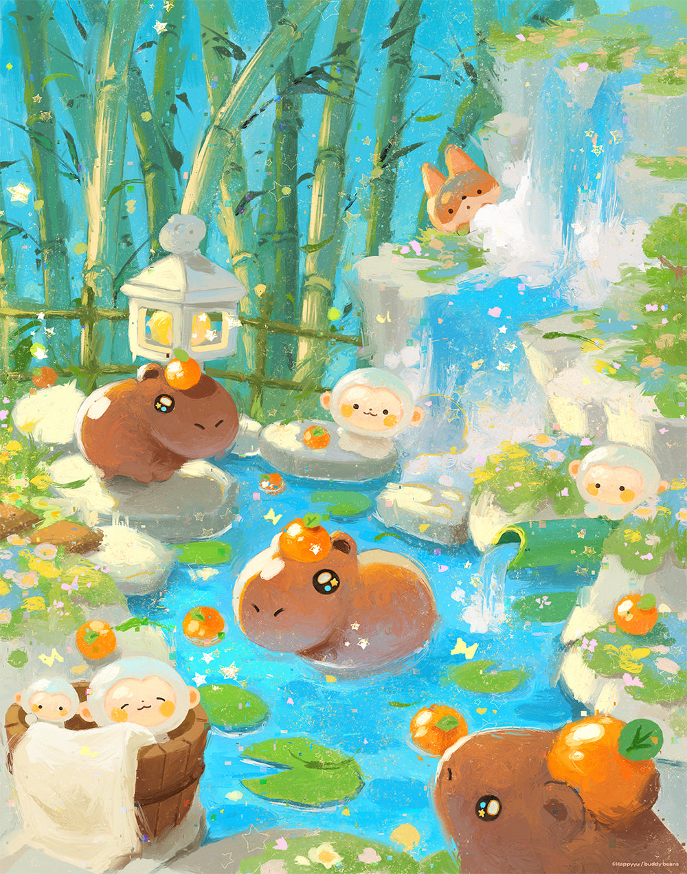 Take A Break Illustrated Poster