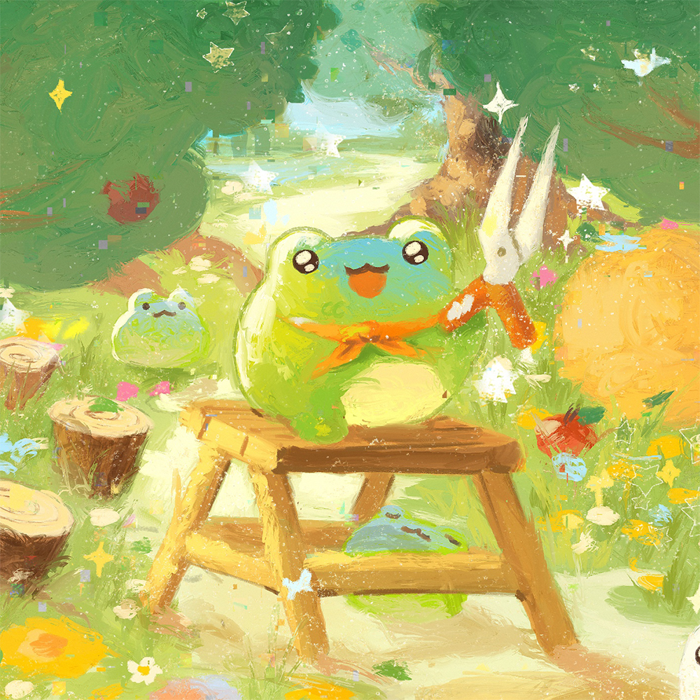 Patient Farmer Illustrated Poster