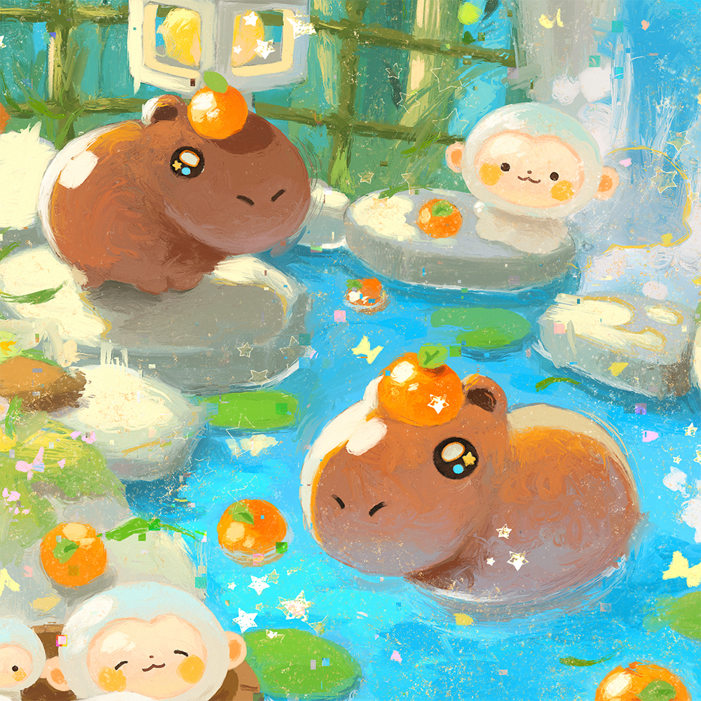 Take A Break Illustrated Poster