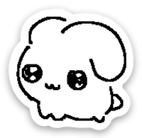 1" Mini Nimbus Sticker