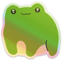 3" Slippy Holo Sticker